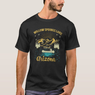 Summer Vacation Retro Mountain Arizona Willow Spri T-Shirt