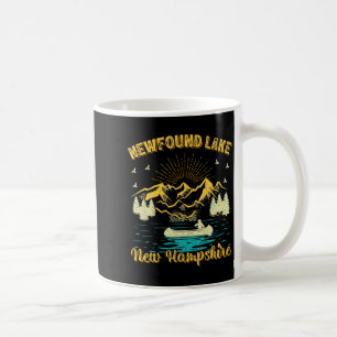 Summer Vacation Retro Mountain New Hampshire Newfo Coffee Mug