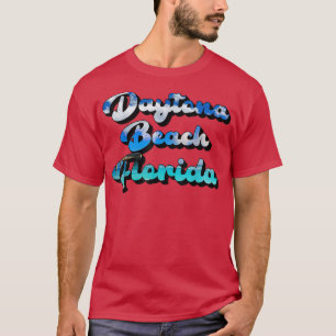 Summer Vacation Retro Style Florida Daytona Beach T-Shirt