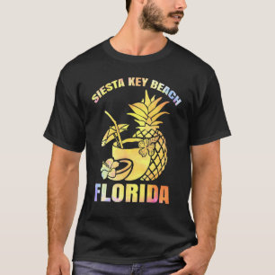Summer Vacation Retro Sunset Florida Siesta Key Be T-Shirt