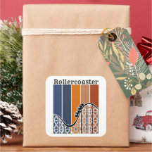 Summer Vacation Riding the Rollercoaster Retro