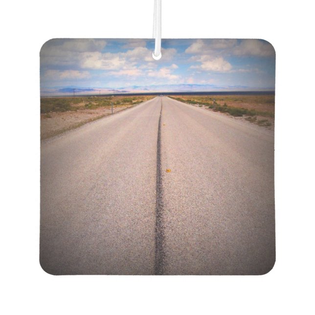 Summer Vacation Road Trip Photos Car Air Freshener (Front)