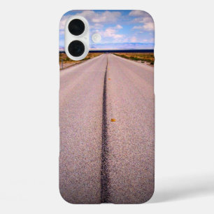 Summer Vacation Road Trip Vertical Photo iPhone 16 Plus Case