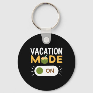 Summer Vacation Spring Break For Men Women Kids Key Ring