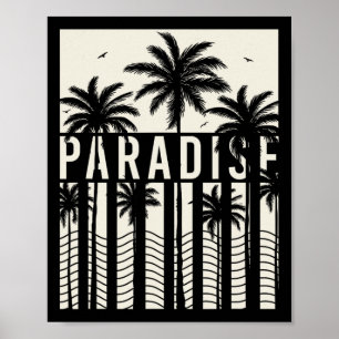 Summer Vacation, Sunshine, Surfing California Para Poster