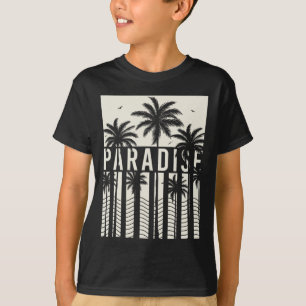 Summer Vacation, Sunshine, Surfing California Para T-Shirt