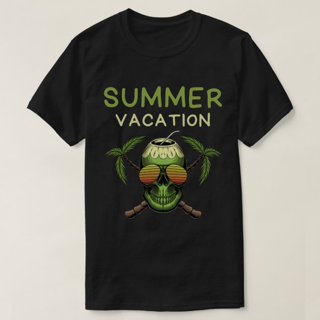 Summer Vacation T-Shirt (Design Front)
