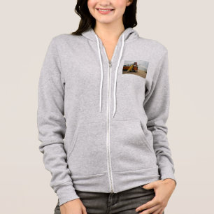Summer Vacation Vintage Beach Image Hoodie
