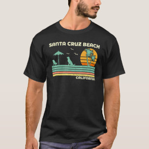 Summer Vacation Vintage California Santa Cruz Beac T-Shirt