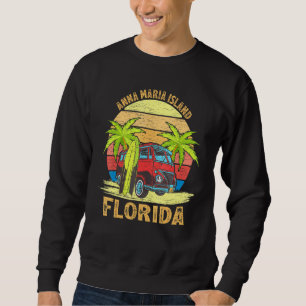 Summer Vacation Vintage Florida Anna Maria Island Sweatshirt