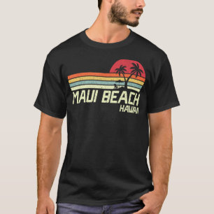 Summer Vacation Vintage Hawaii Maui Beach T-Shirt