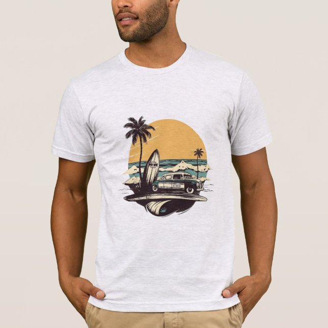 Summer Vacation Vintage T-shirt (Front)