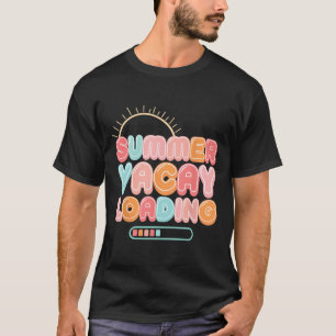 Summer Vacay Loading Vacation Hawaii Beach Family  T-Shirt