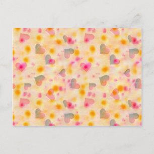 Summer Valentine Holiday Postcard