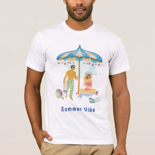 SUMMER VIBE Bella Canvas Basic T-Shirt