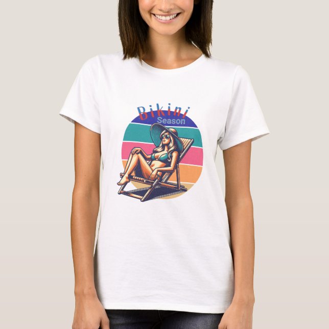 summer Vibe Design T-Shirt (Front)