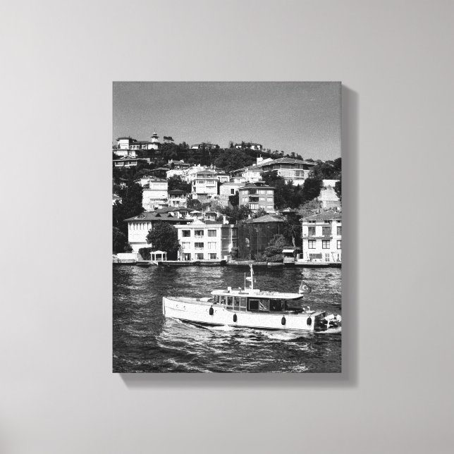 Summer  vibe in Bosphorus in Istanbul Canvas Print (Front)