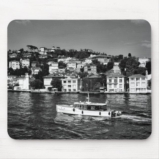 Summer  vibe in Bosphorus in Istanbul Mouse Mat (Front)