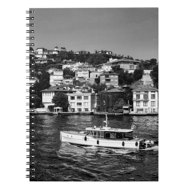 Summer  vibe in Bosphorus in Istanbul Notebook (Front)
