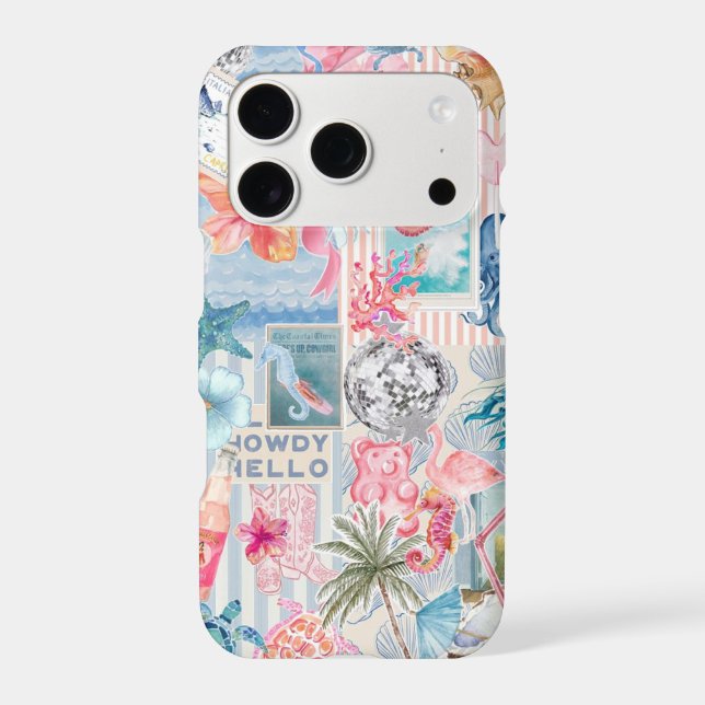 Summer Vibes Aesthetic Phone Case (Back)