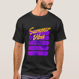 Summer Vibes Aloha Beaches Summer California Hawai T-Shirt