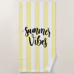 Summer Vibes Beach Towel