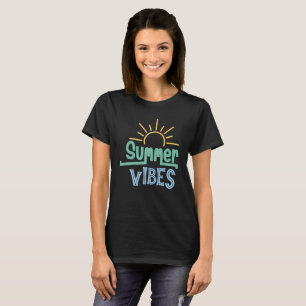Summer Vibes Boho Retro Summer  T-Shirt