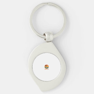 Summer Vibes – Bright, Tropical, and Fun Design Key Ring