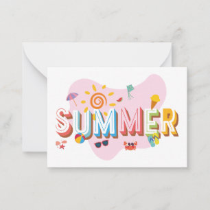 Summer Vibes Card