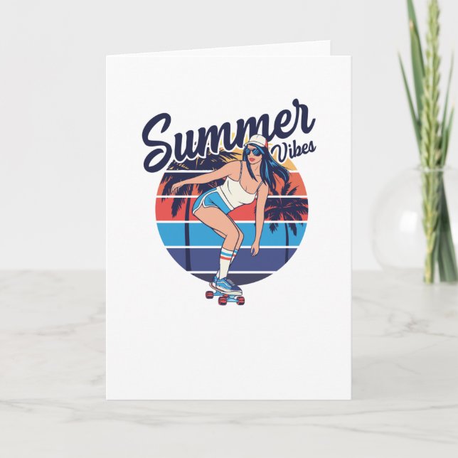 Summer Vibes Card (Front)
