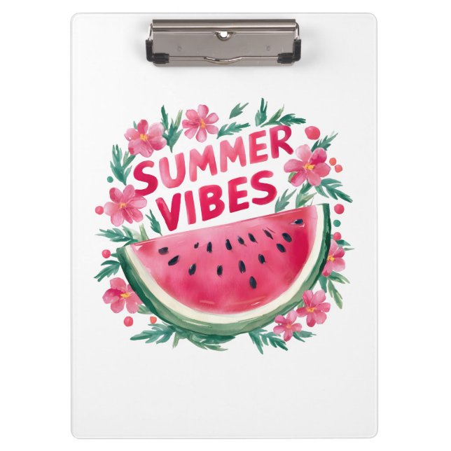 Summer Vibes Clipboard (Front)