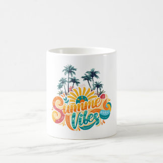 Summer vibes coffee mug
