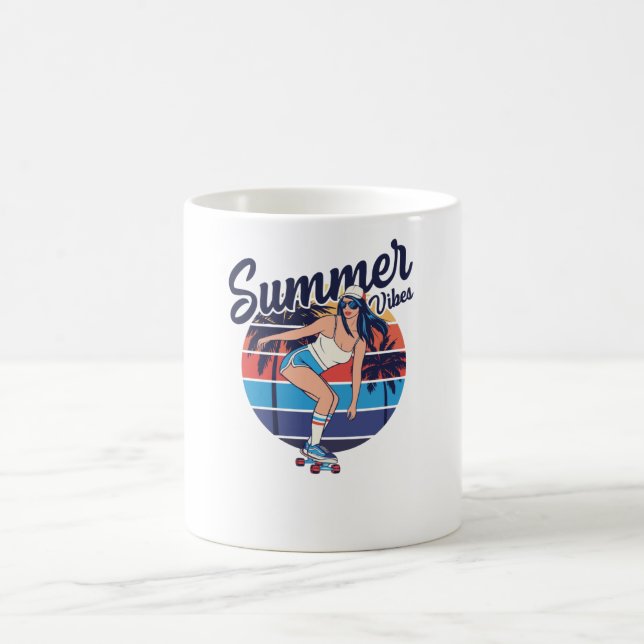 Summer Vibes Coffee Mug (Center)