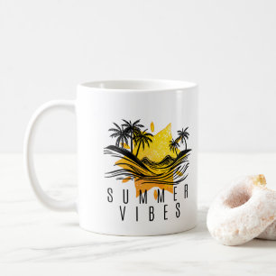 summer vibes coffee mug