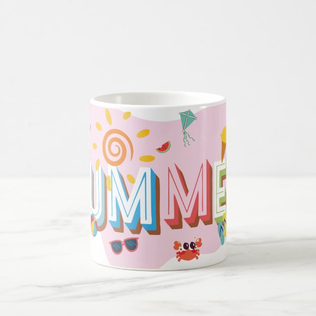 Summer Vibes Coffee Mug (Center)