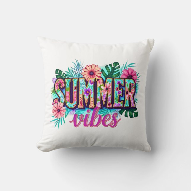 Summer Vibes Cushion (Front)
