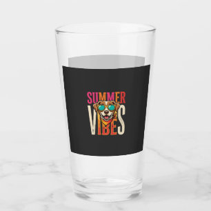 Summer Vibes Dog Sunglasses Glass