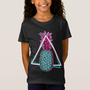 Summer Vibes Exotic Fruit Pineapple Vaporwave Summ T-Shirt