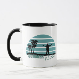 summer vibes family vacation mug