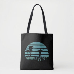 summer vibes family vacation tote bag