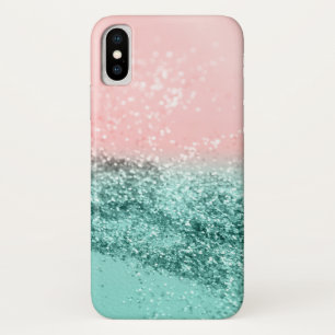 Summer Vibes Glitter #4 iPhone X Case