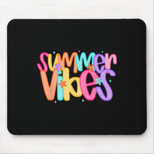 Summer Vibes Hawaii Beach Sunshine Funny Summer Va Mouse Mat