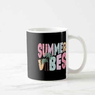 Summer Vibes Hello Summer Vacation Groovy Cruise S Coffee Mug