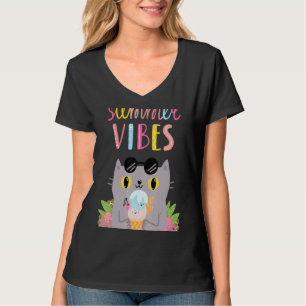Summer Vibes Hello Summer Vibes Beach Time T-Shirt