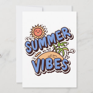 Summer Vibes Invitation