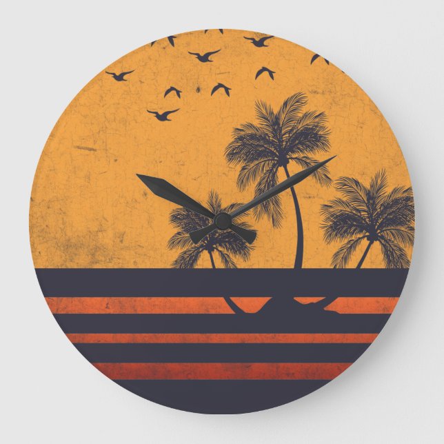 Summer Vibes Large Clock (Front)