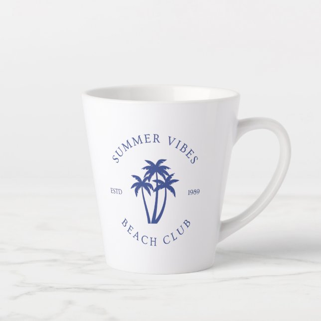 Summer Vibes Latte Mug (Right)