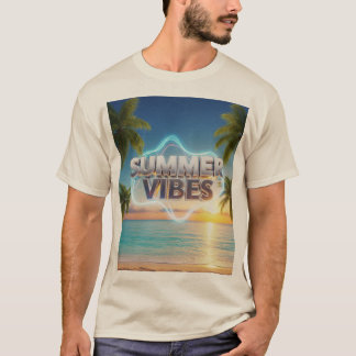Summer Vibes Men's T-Shirt – 3d & Stylish Summer