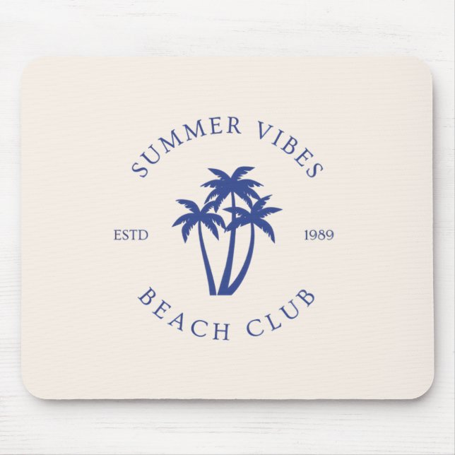 Summer Vibes Mouse Mat (Front)