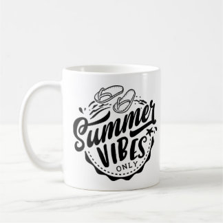 Summer Vibes Mug-Delightful Gift with Cute Design Coffee Mug